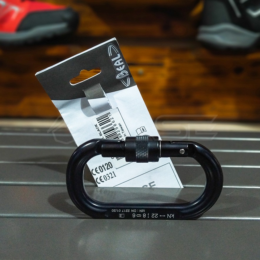 Carabiner Beal O light Full Black