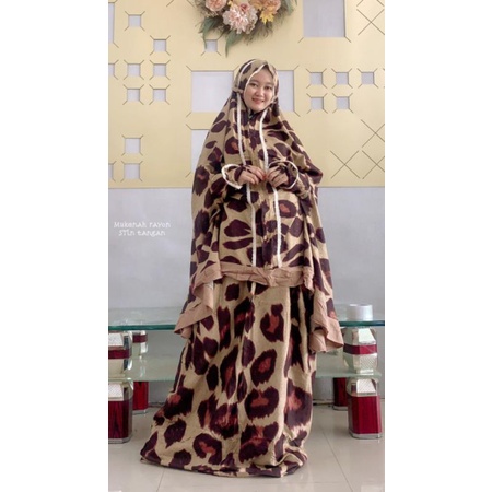 Mukena setelan rayon / mukena wanita / Mukena Inayah / Replika