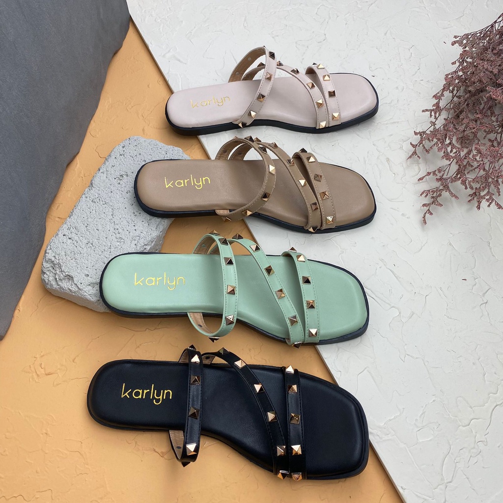 Karlyn Fanny Sandal Flat Wanita