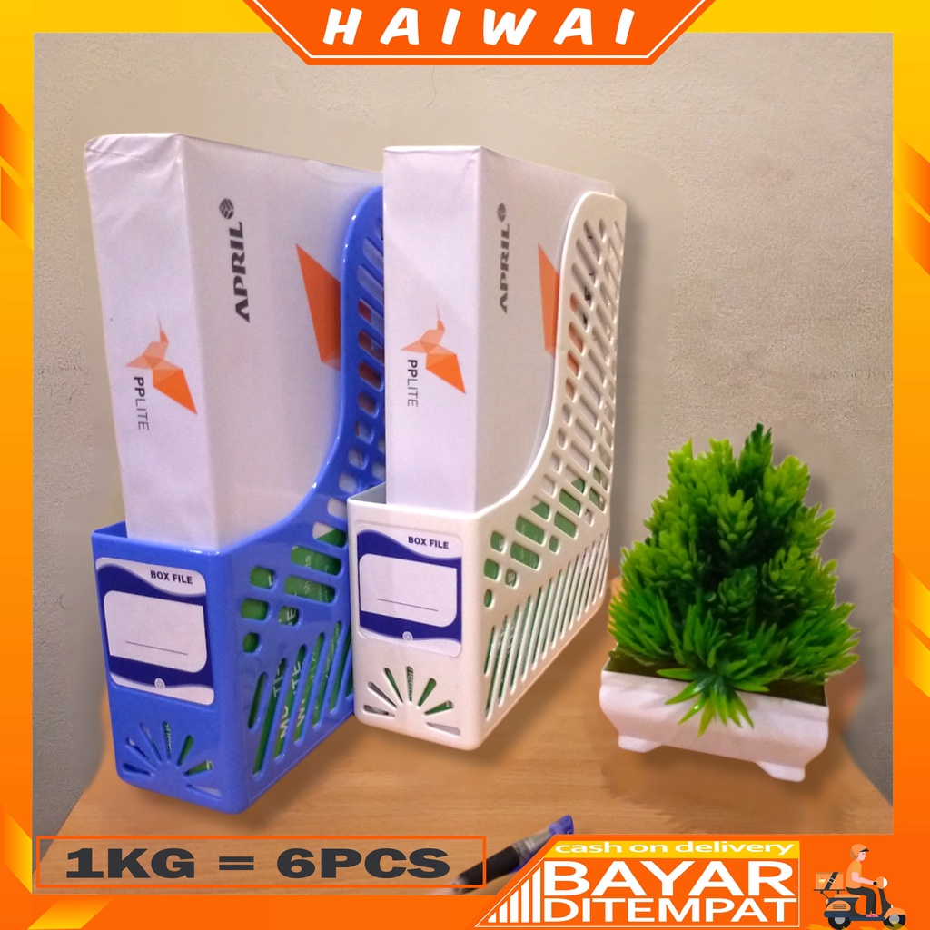 

HaiWai COD Box File Premium PVC Tebal / Box Plastik Dokumen Tempat Berkas / Kotak Penyimpanan File & Dokumen BX02