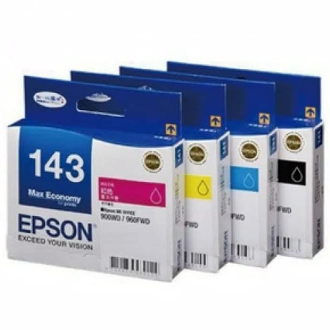 

Paketan tinta epson 143 B.C.Y.M ORIGINAL