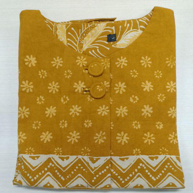 Atasan Batik Dolby Dolbi Dobby Doby Tenun Sutra Tulis Halus Katun Atbm Baron ,sarombit Atasan