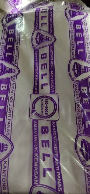 PLASTIK ANTI PANAS BELL 15*30 DAN  20*35  .SEPACK 250 GR