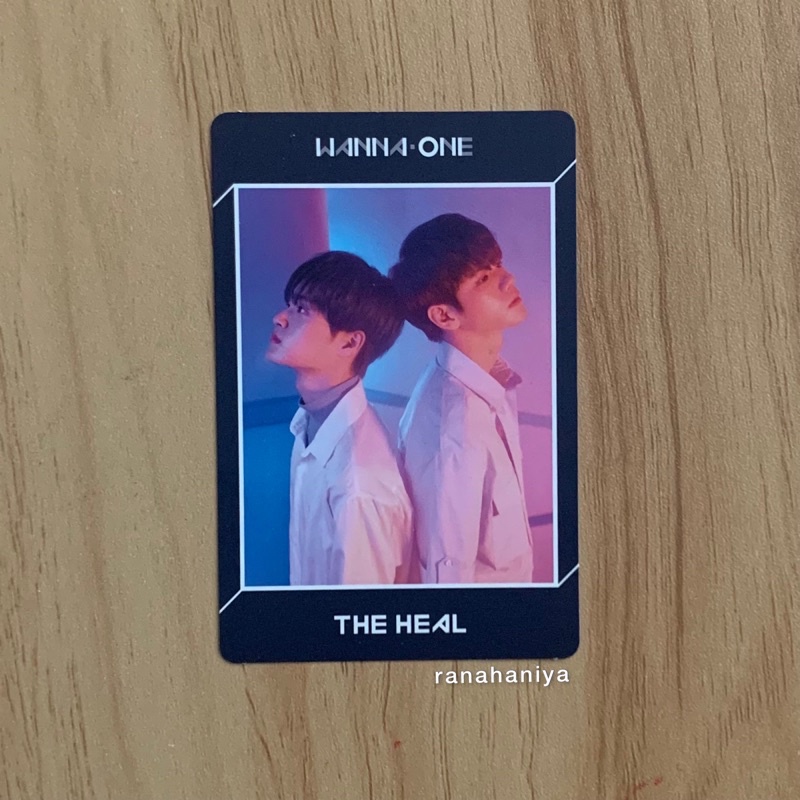 Wanna One Lee Daehwi Ong Seongwoo PC Photocard Undivided The Heal Album
