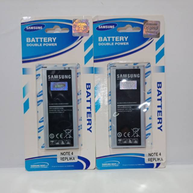 Batrai Battery Samsung Galaxy Note 4 Replika Batre Samsung Note 4 Replika Original