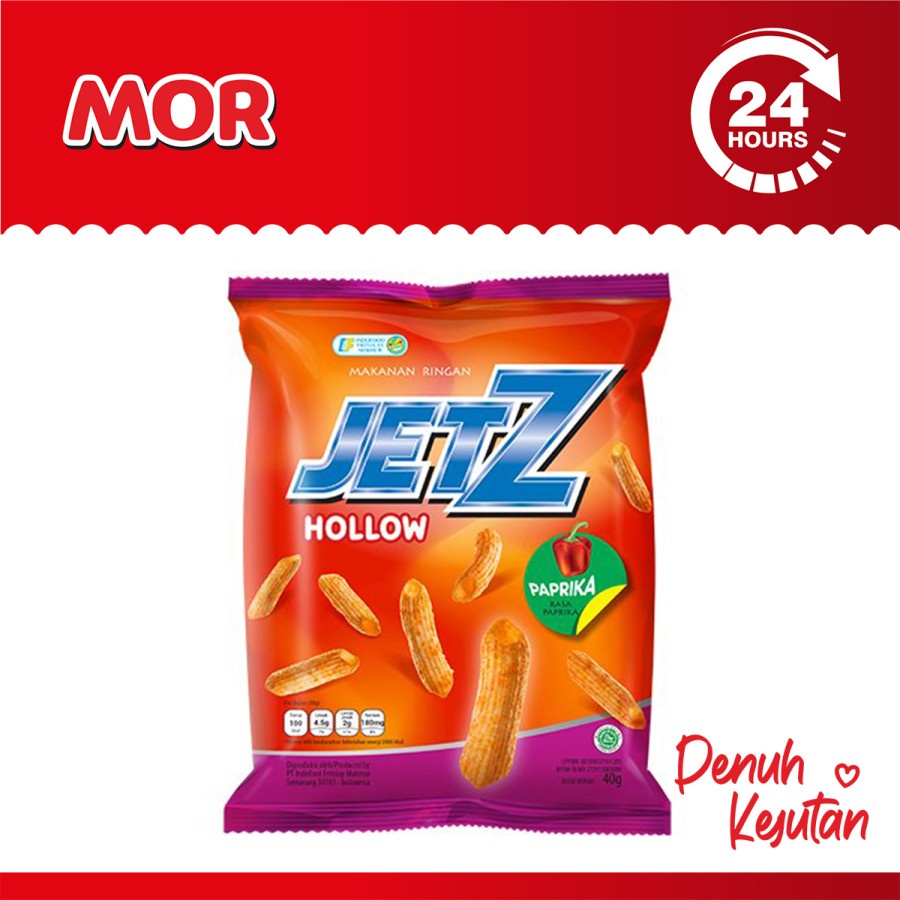 

JETZ Hollow Paprika Chiki Stik 40 gr