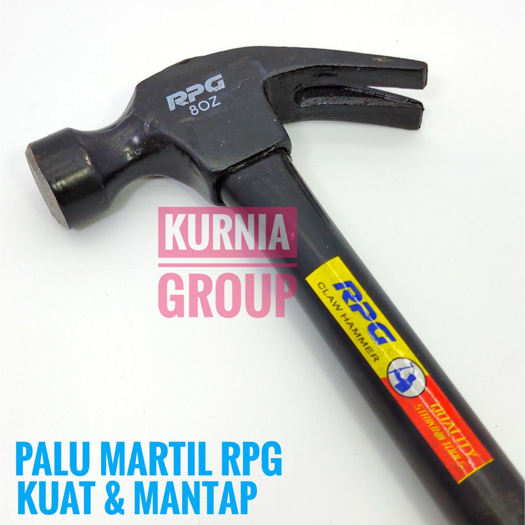 PALU KAMBING FRT BESI 30CM FRT CLAW HAMMER 8 OZ MARTIL GAGANG BESI KUAT ANTI SLIP TERMURAH PALLU