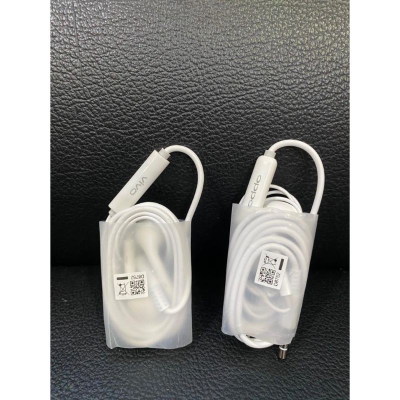 HF Cabutan/copotan Vivo Oppo ORI 99% Grade A | Headset Vivo Headset Oppo Capsul Putih