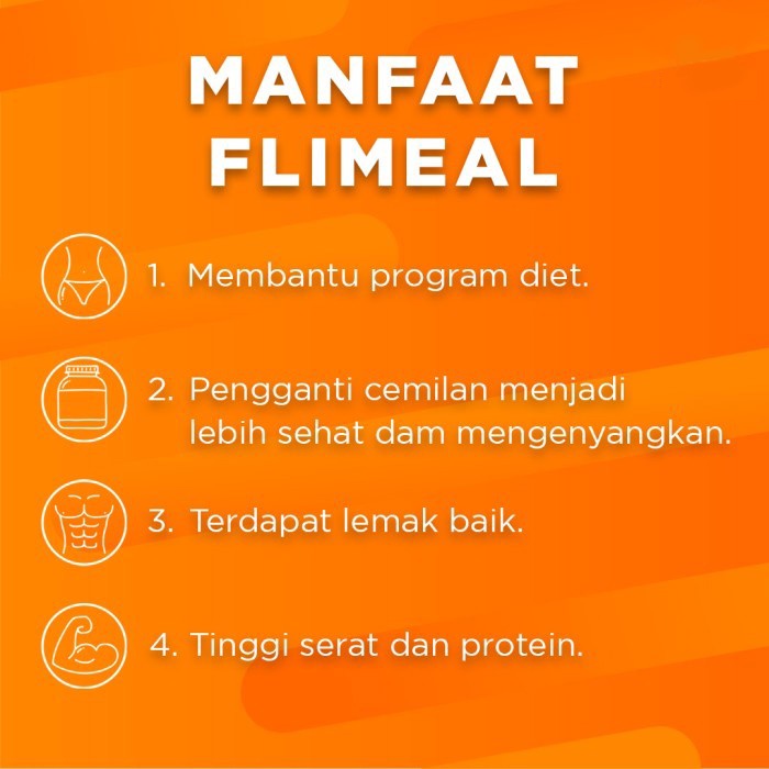 (BISA COD) FLIMEAL COKLAT SUSU MINUMAN SEREAL MEAL REPLACEMENT PENGGANTI MAKAN