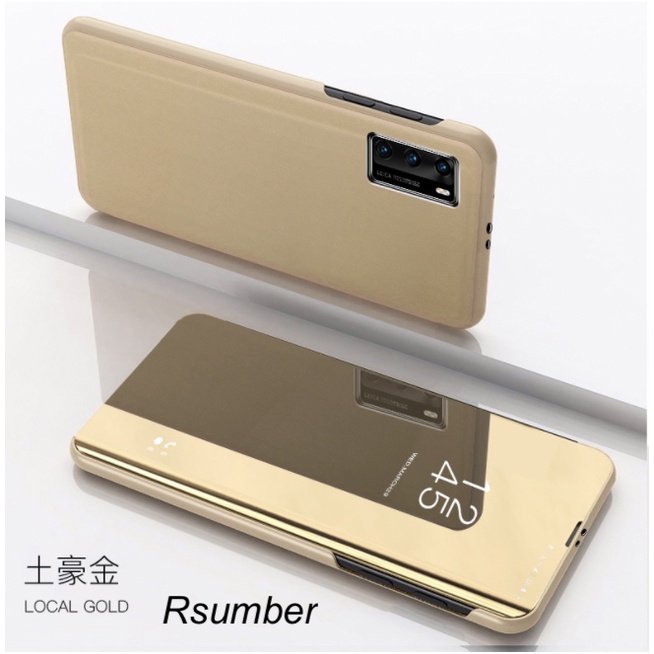 OPPO A16 FLIP CASE CLEAR VIEW STANDING
