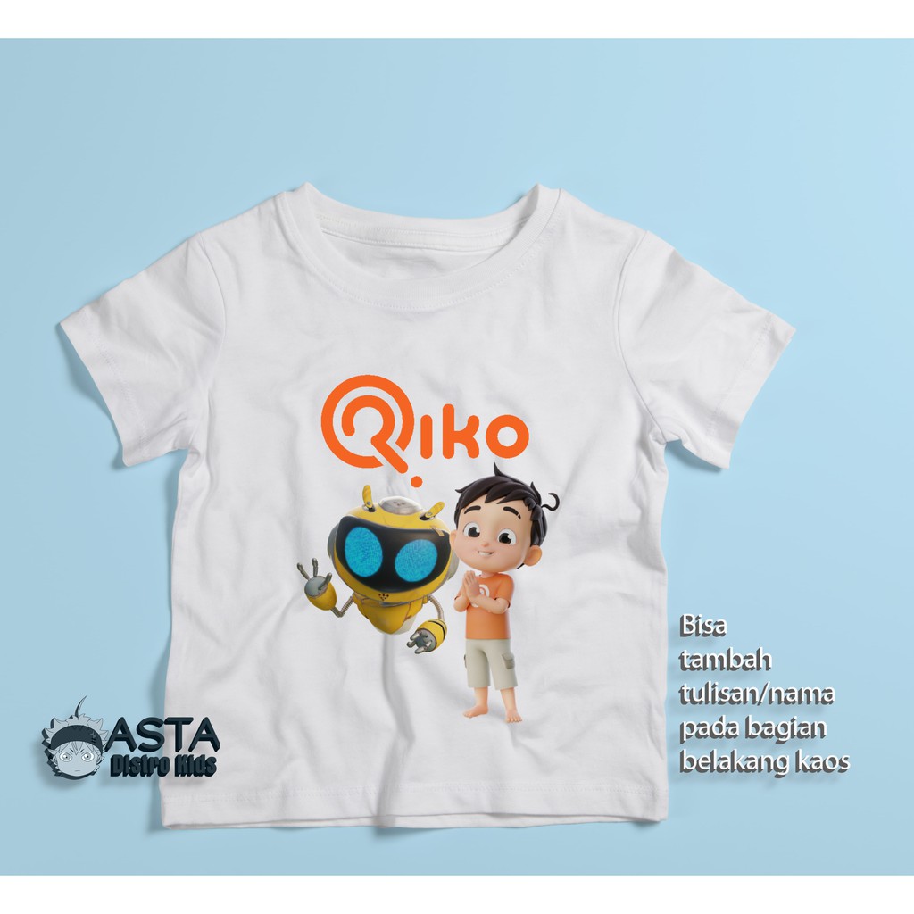 Tshirt Kaos anak islami Riko the series banyak pilihan warna dan size