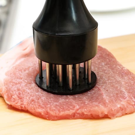 Alat Pelunak Pelembut Pencacah Daging Alat Dapur Pengempuk Meat Tenderizer Pencacah Manual Steak Peresap Bumbu