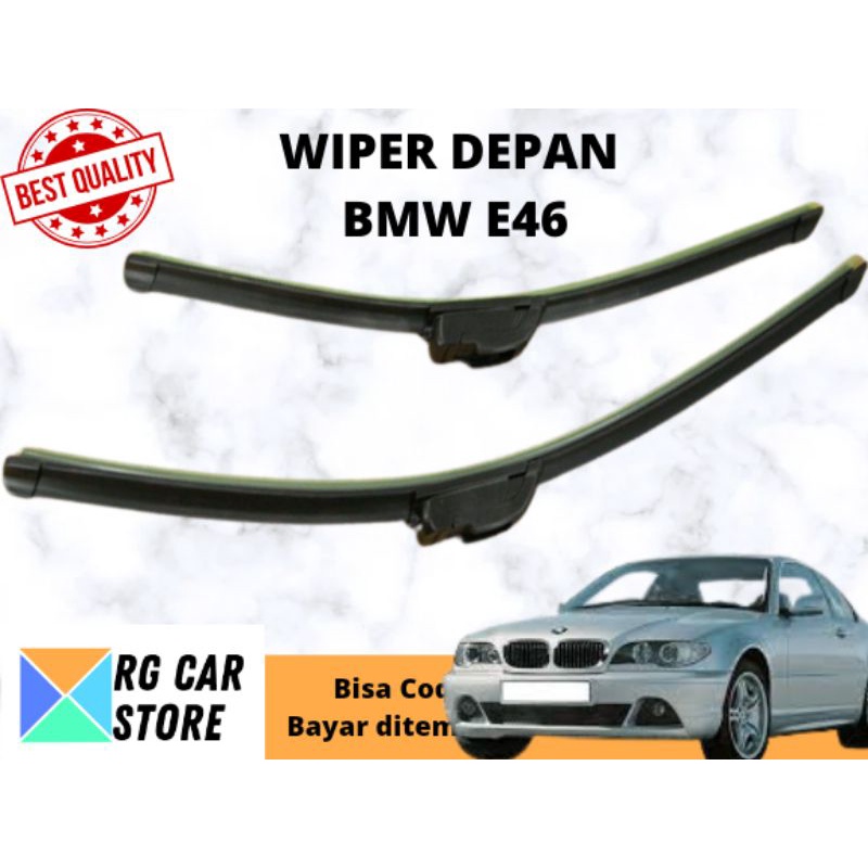 WIPER BMW E46 FRAMELESS  BERKUALITAS TINGGI DIJAMIN PNP