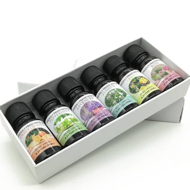 Essential Oil Aromatherapy Humidifier Pure Essence 6 In 1 @ 10ml