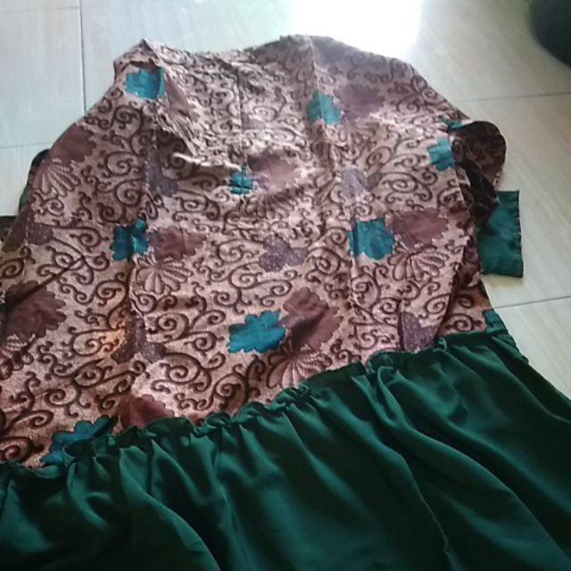 Bswart Batik Hrb026 Kenongo Hem Pendek Padi Pekalongan M L Xl Batik Pria Murah Modern Grosir