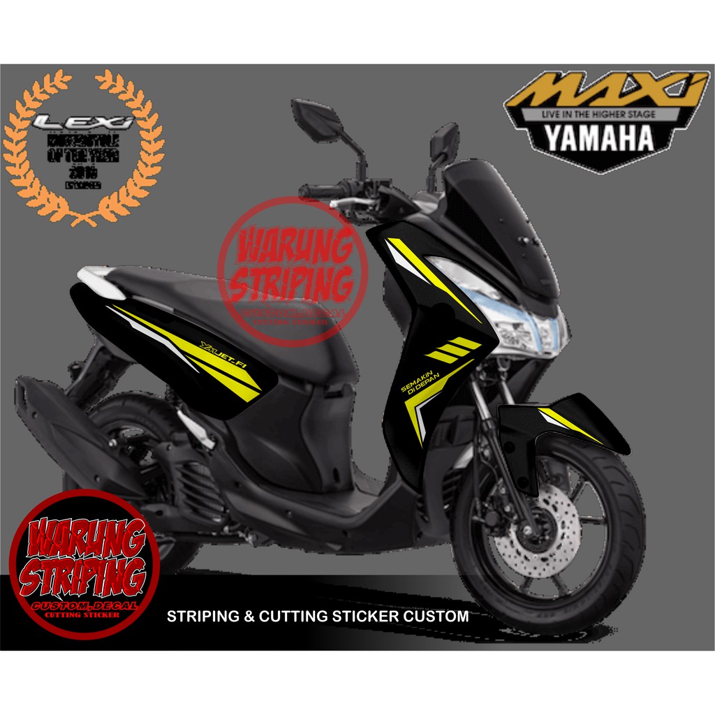 Jual STIKER LEXI HITAM CMB01 Indonesia Shopee Indonesia