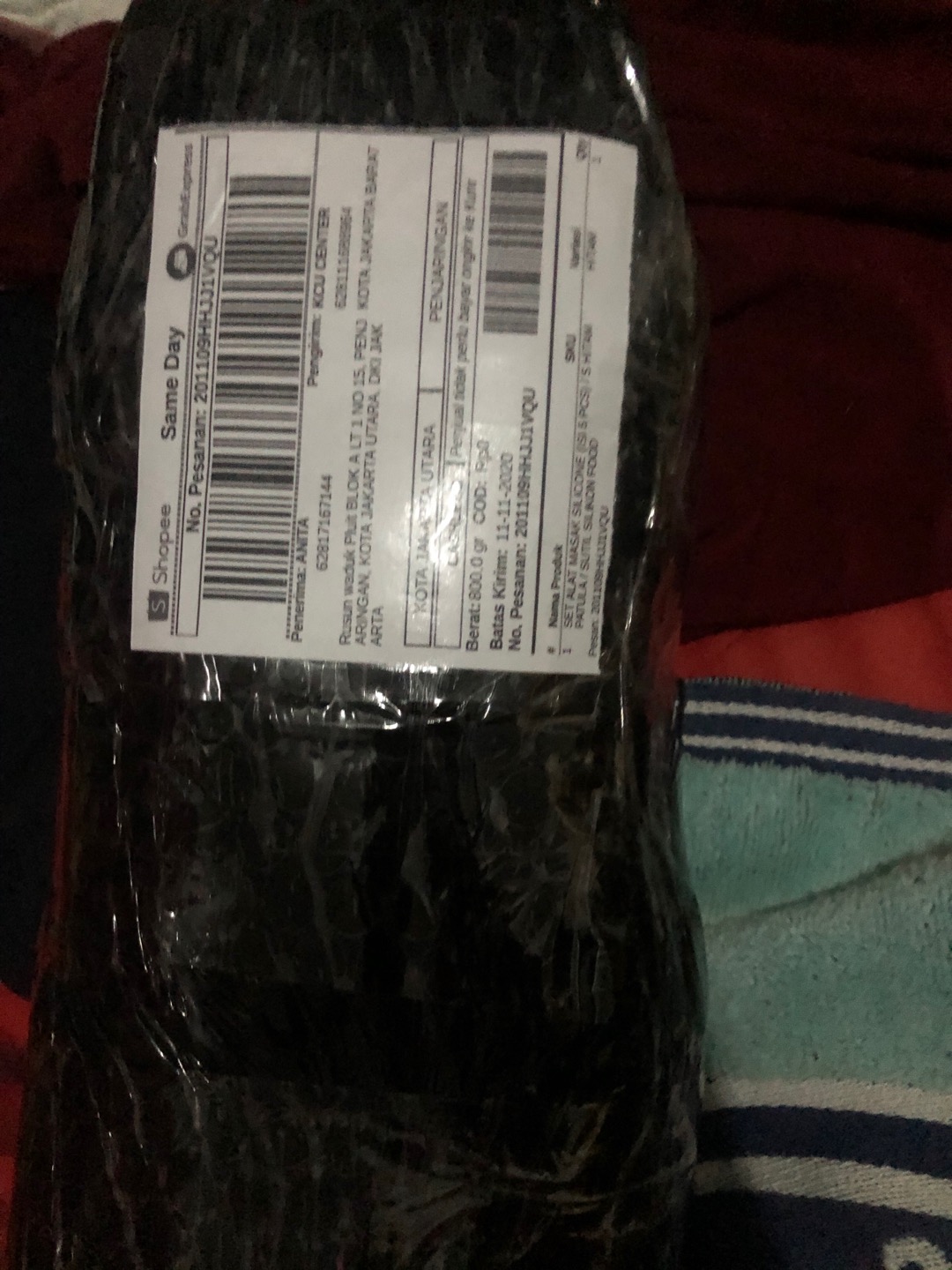 Set Alat Masak Silicone (isi 5 Pcs) / Spatula / Sutil Silikon Food