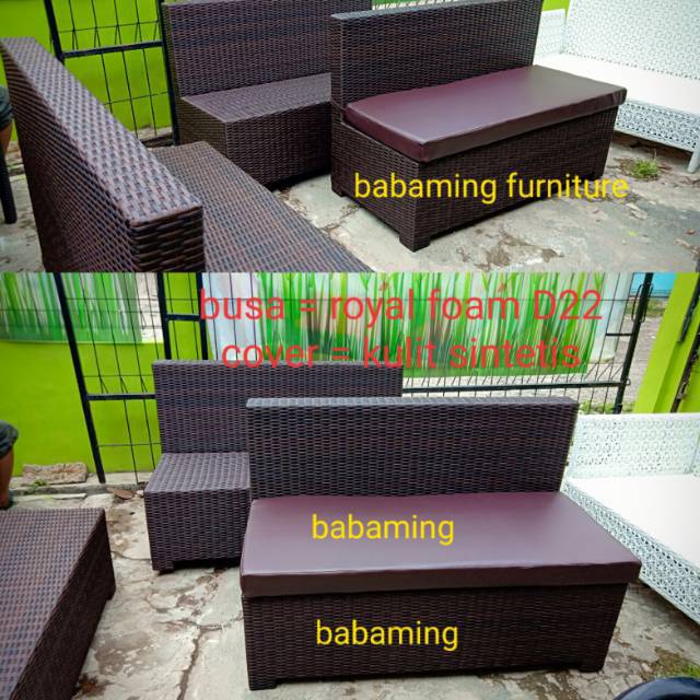 SOFA cafe Resto rotan sintetis