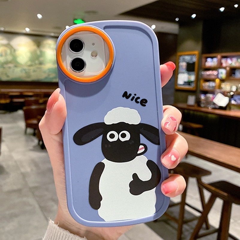 Soft Case TPU Motif Kartun Untuk iPhone 13 12 11 Pro Max Xr X Xs Max Se 2020 7P 8P 7 8P