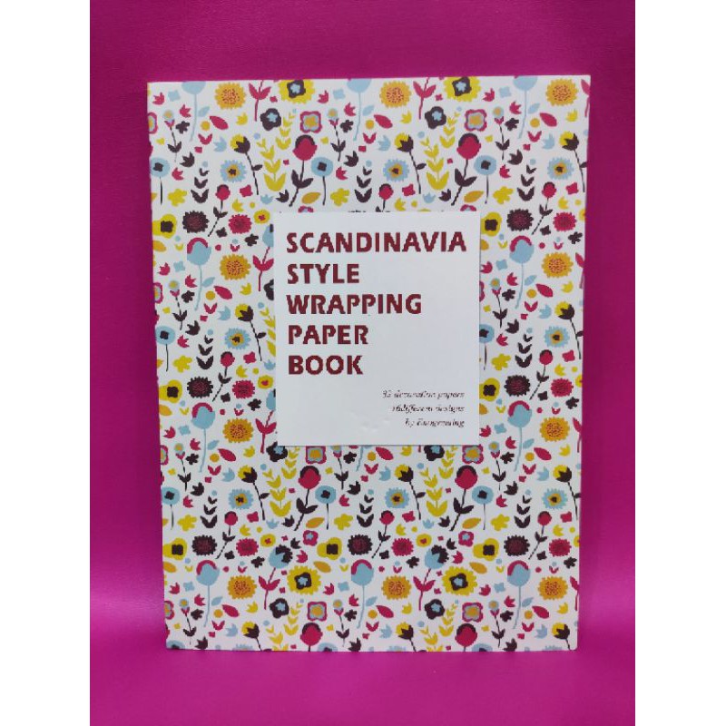

Paper Wrap Book Scandinavian style A4