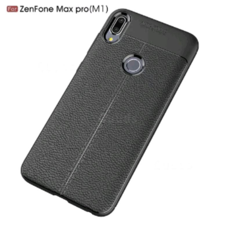CASE SOFTCASE AUTOFOCUS LEATHERCASE ASUS ZENFONE MAX PRO M1 ZB601 ZB602KL X00TD