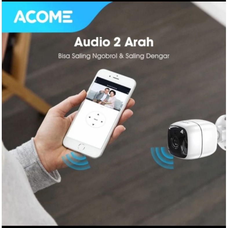 ACOME APC04 CCTV FULL HD 1080 IP WiFi Camera Outdoor ORIGINAL