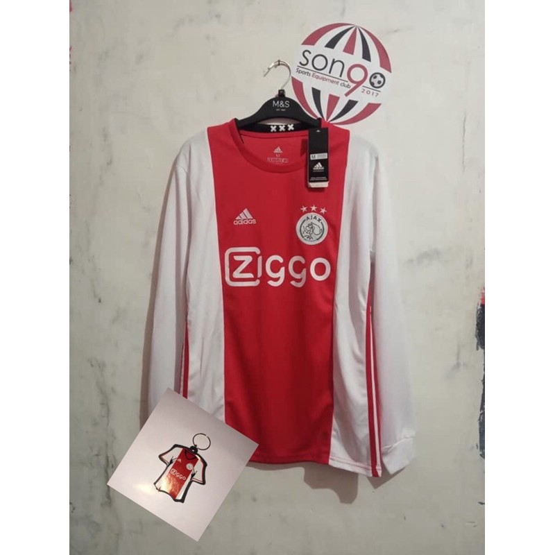 Jersey Ajax amsterdam home (LS) + Gantungan kunci kece