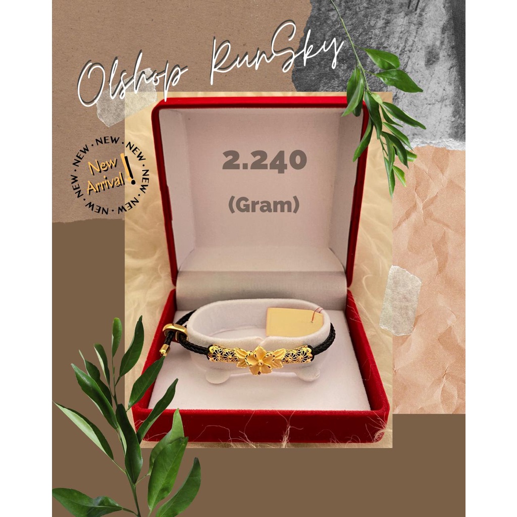 Gelang Variasi Emas Muda (2.240 Gram)