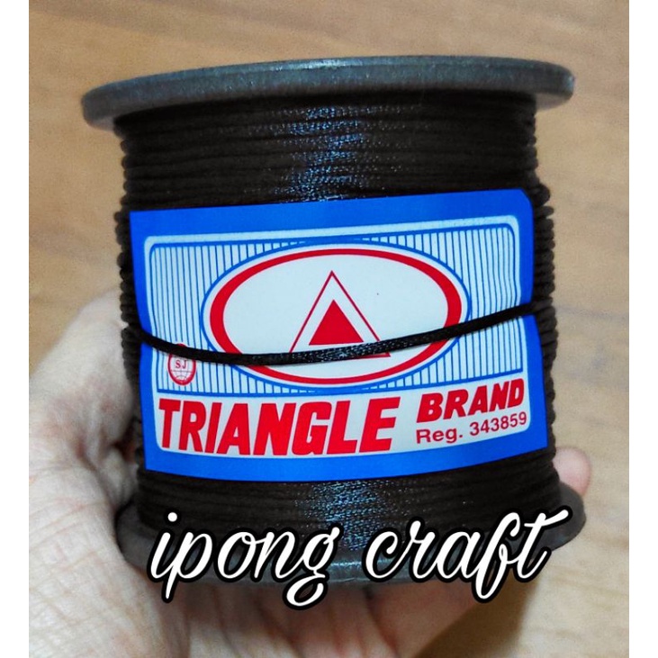 Tali Satin 1mm / Tali Cina 1mm Triangle