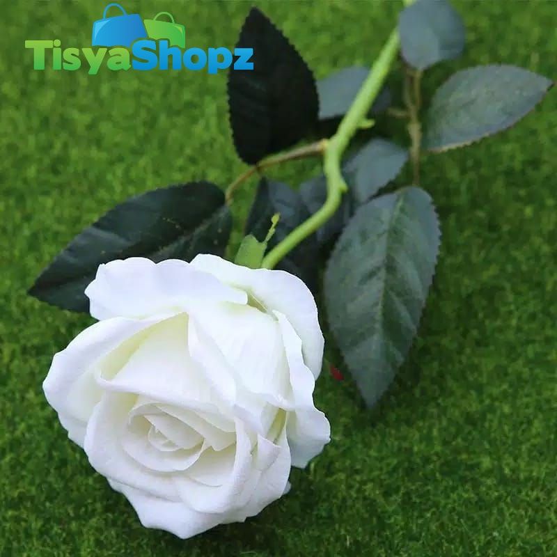 Mawar BLUDRU Duri Diameter 10 cm / Bunga Mawar Rose Artificial  / Bunga Plastik-4