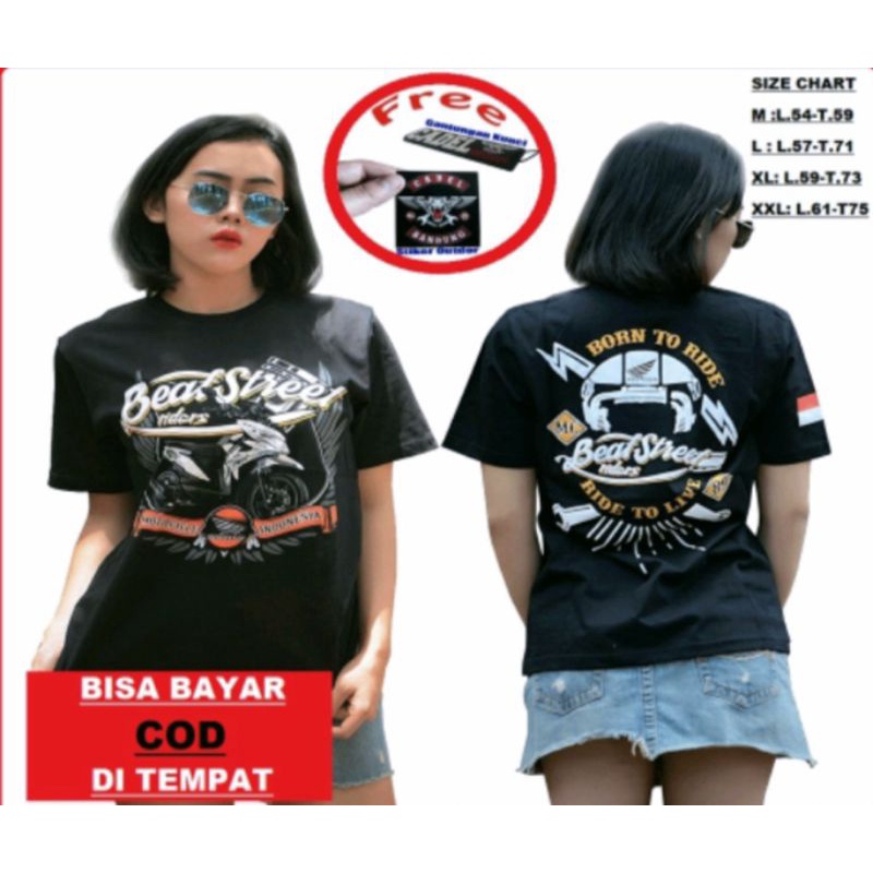 Cod Kaos Beat Street Kaos Bikers Beat Street Kaos Motor Honda Beat Street Kaos Beat Street