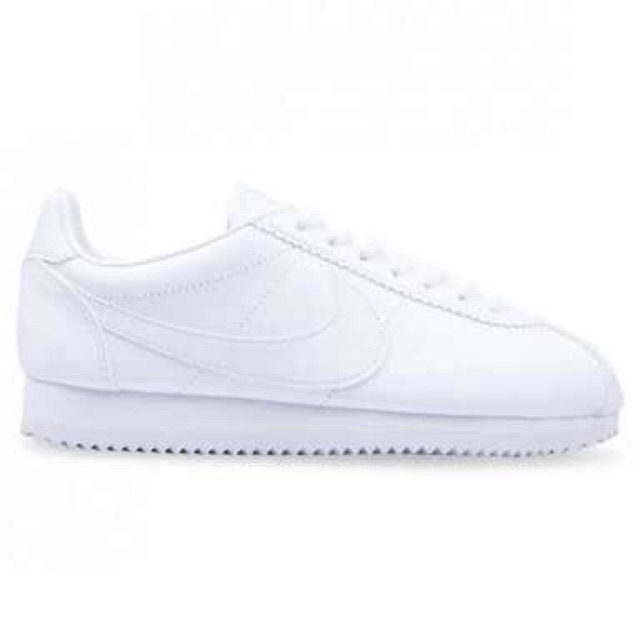 Nike Classic Cortez Full White Leather Original