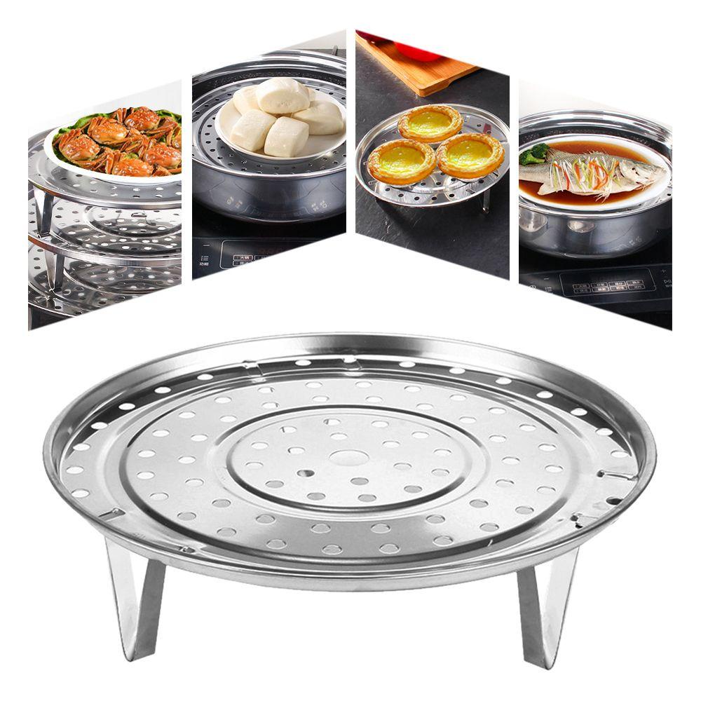 Chookyy Steamer Rak Multifungsi Stainless Steel Tray Stand Pot Steaming