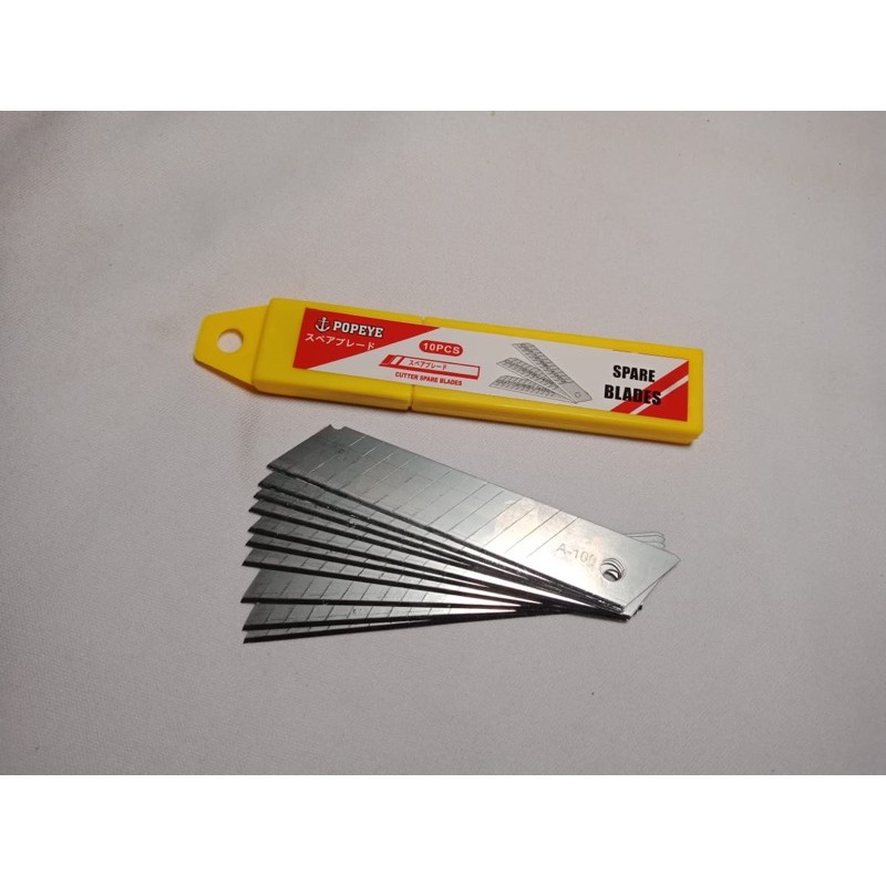 

ISI CUTTER SPARE BLADES A-100 (murah dan kualitas)