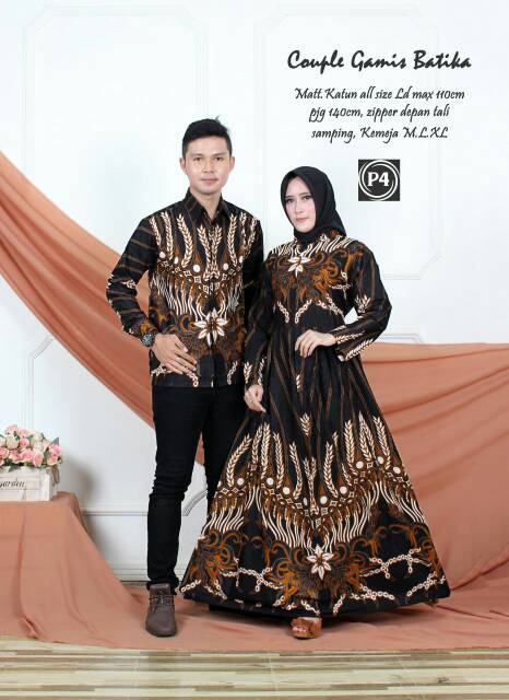 GROSIR COUPLE GAMIS BATIKA