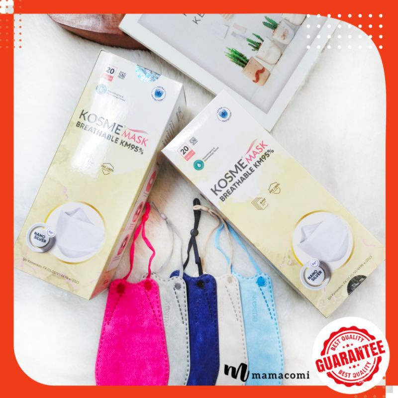 Masker MS GLOW KM95 ORIGINAL | Kosme Mask Warna Warni MODEL KF94 | MULTISTORE GROSIR
