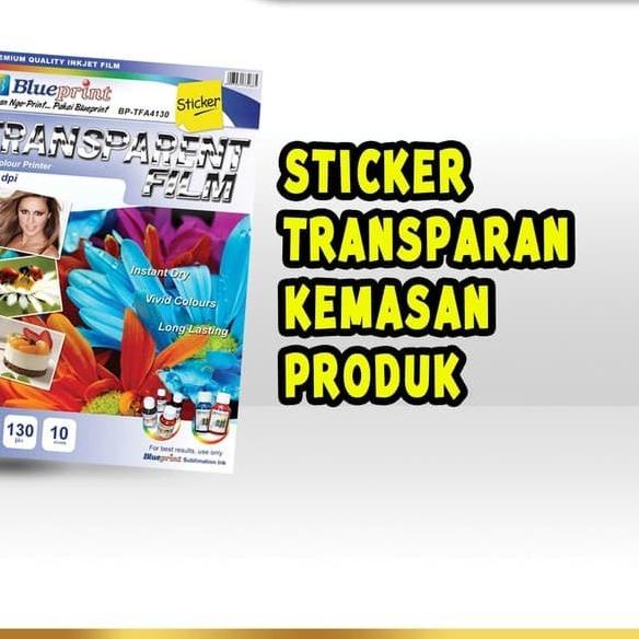 

☜ Transparent Sticker Blueprint Sticker Transparan Film Blueprint ♠
