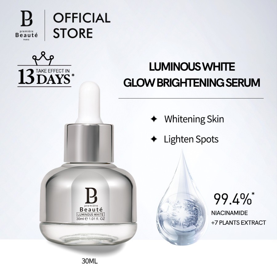 ✨ AKU MURAH ✨ Premiere Beaute Niacinamide Centella Serum Luminous White Glow Brightening Whitening Serum 30ml BPOM