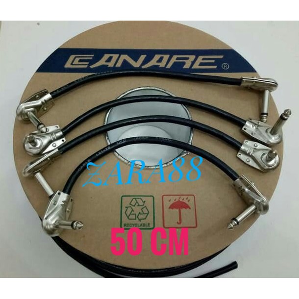Kabel jumper efek gitar 50cm kabel canare
