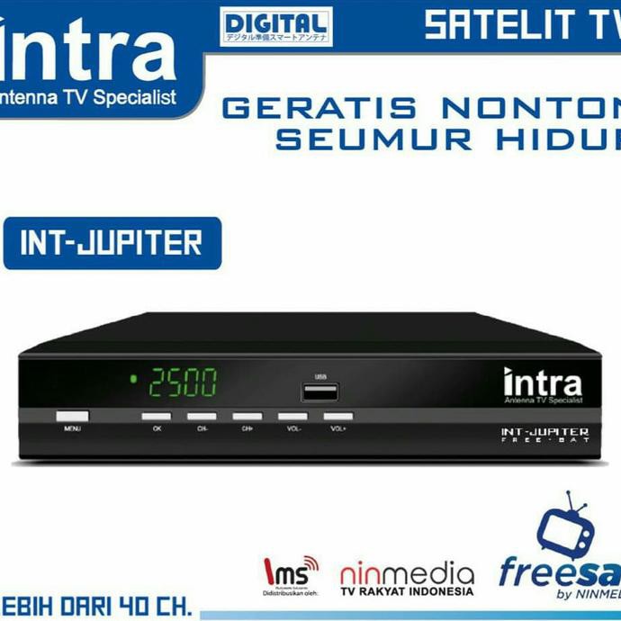 Ready&Siapkirim Receiver Rekomendasi Ninmedia Intra Int-Jupiter. Hdmi & Hd Ready