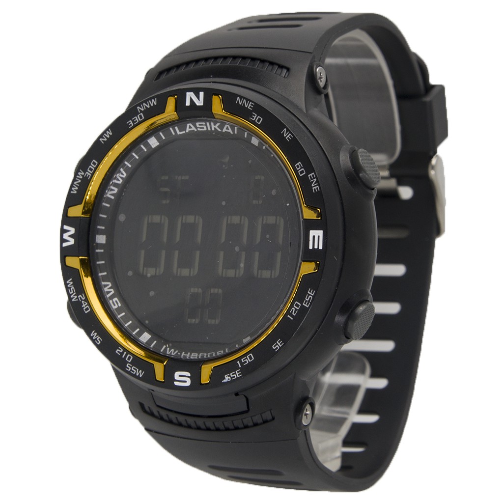 Jam Tangan Sporty Men Lasika Fashion Pria Karet Digital Rubber 808 Edisi Sport