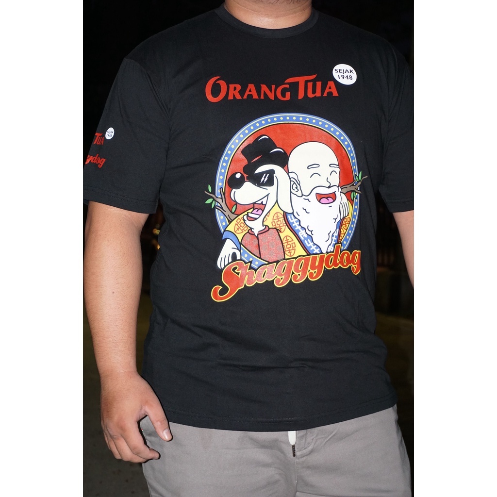 Kaos Unisex OT X Shaggy Dog