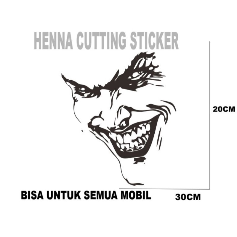 

CUTTING STTICKER JOKER