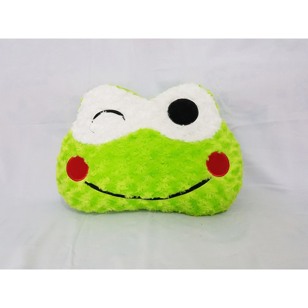 Bantal keropi Bantal Kepala Keroppi Bulat Bulu Snail