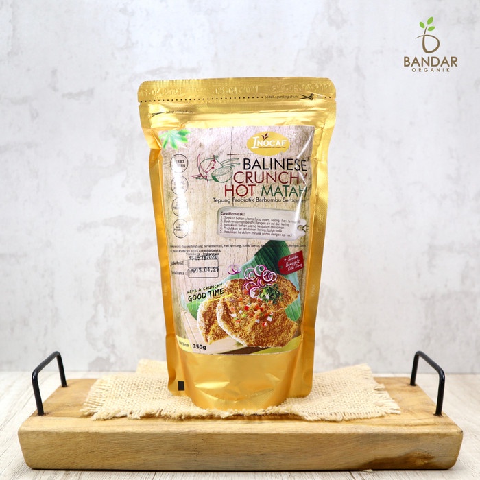 

TERBARU Inocaf Crunchy Tepung Bumbu Mocaf Serbaguna Gluten Free 350gr - Hot Matah