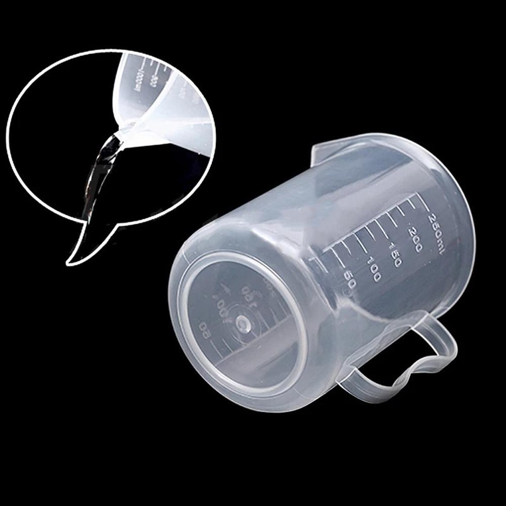 Gelas Takar Measuring Cup Agustina Alat Ukur Laboratorium Transparan Reusable Plastik Tahan Lama Measuring Cylinder