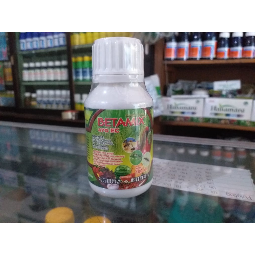 Obat Pembasmi Hama Thrip- Ulat pada tanaman - sayuran- Insektisida cair Betamix 470 EC