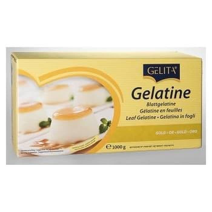 

GELATINE SHEET 20 LEMBAR/GELITA/GELATIN LEMBARAN/HALAL