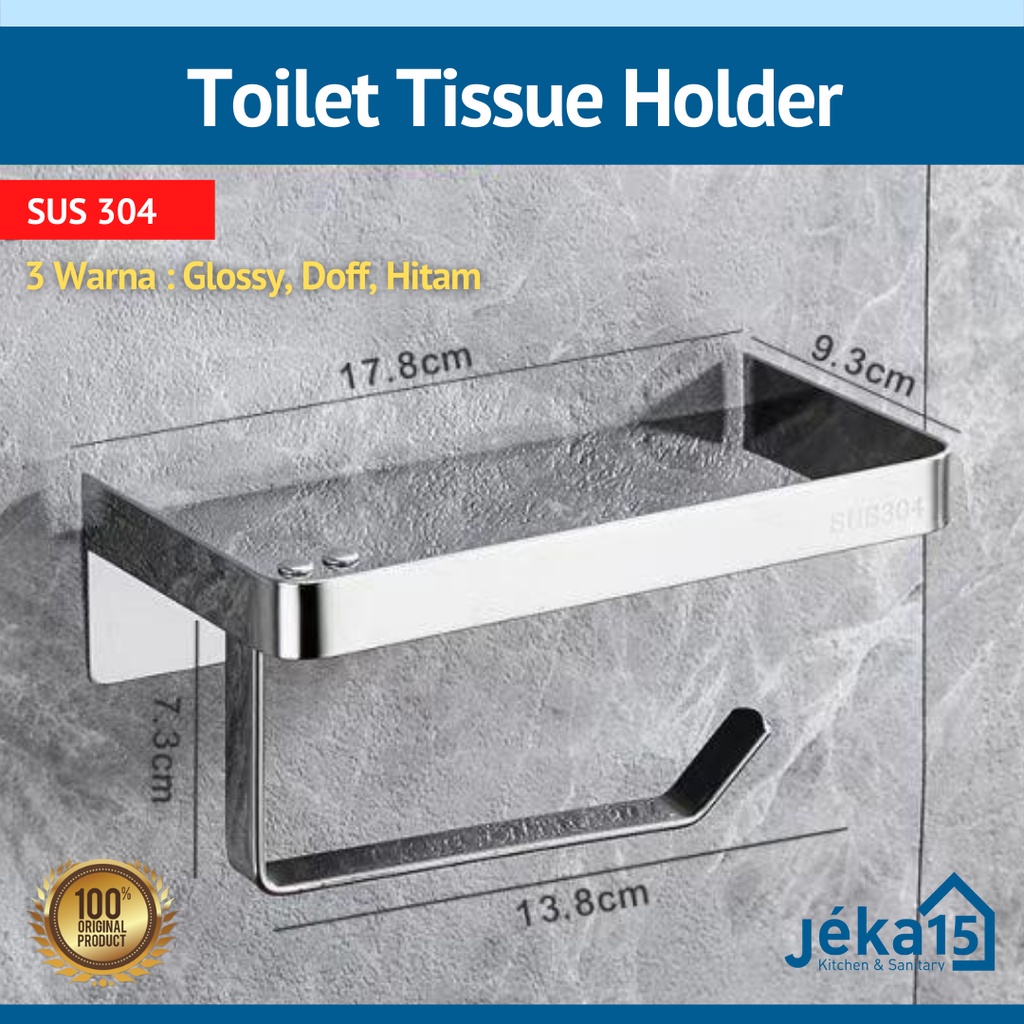 TOILET TISSUE HOLDER | TEMPAT TISSUE ROLL | TEMPAT TISSUE HP