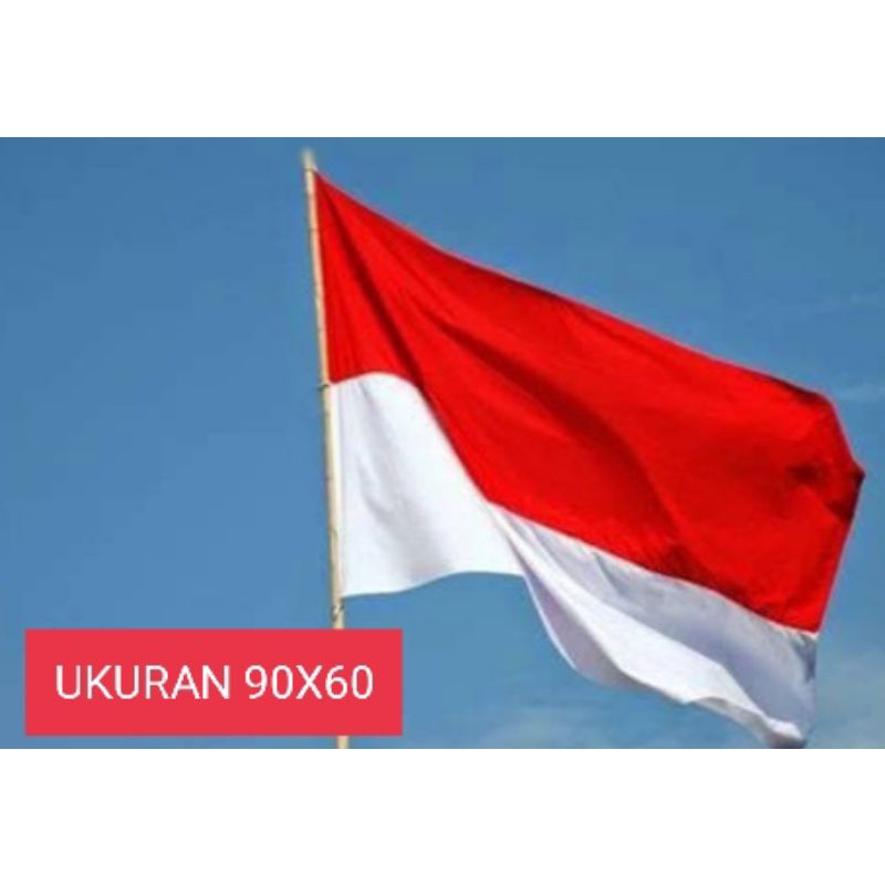 BENDERA INDONESIA MERAH PUTIH UKURAN 90X60